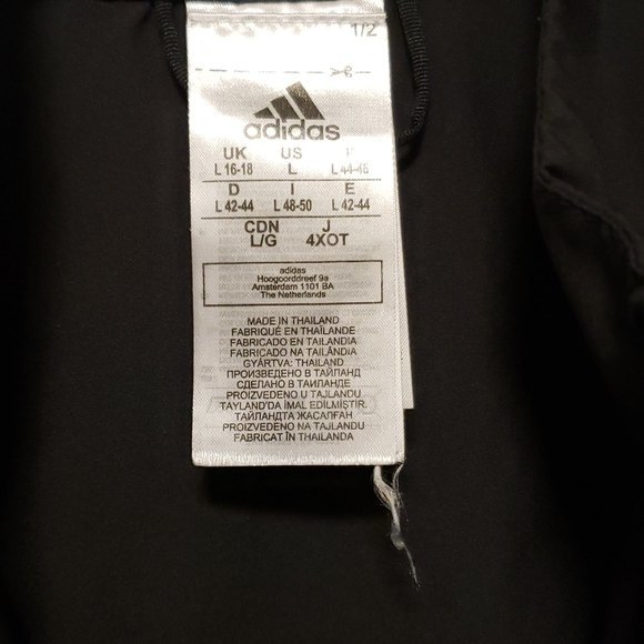 Adidas 3/4 Zip Windbreaker Pullover Jacket - Picture 5 of 7